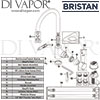 Bristan Renaissance Easyfit Sink Mixer Lever Tap Spares